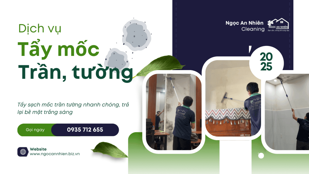 tẩy mốc tường Đà Nẵng